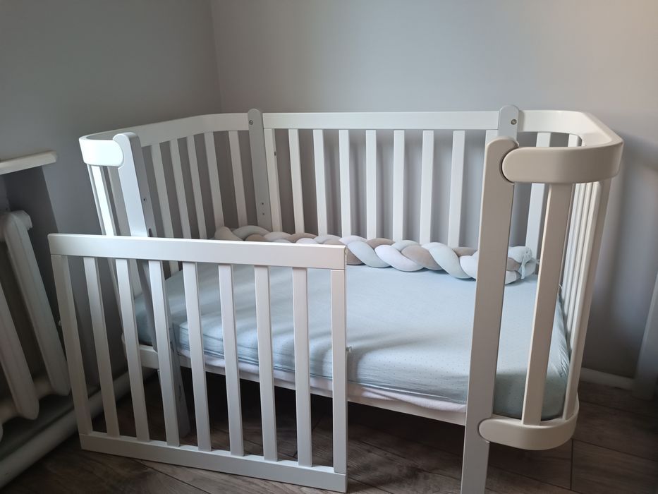 Дитяче ліжечко Верес Монако з маятником + матрац + наматрацник