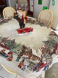 Obrus gobelinowy świąteczny 140x180 cm na duży stół V10