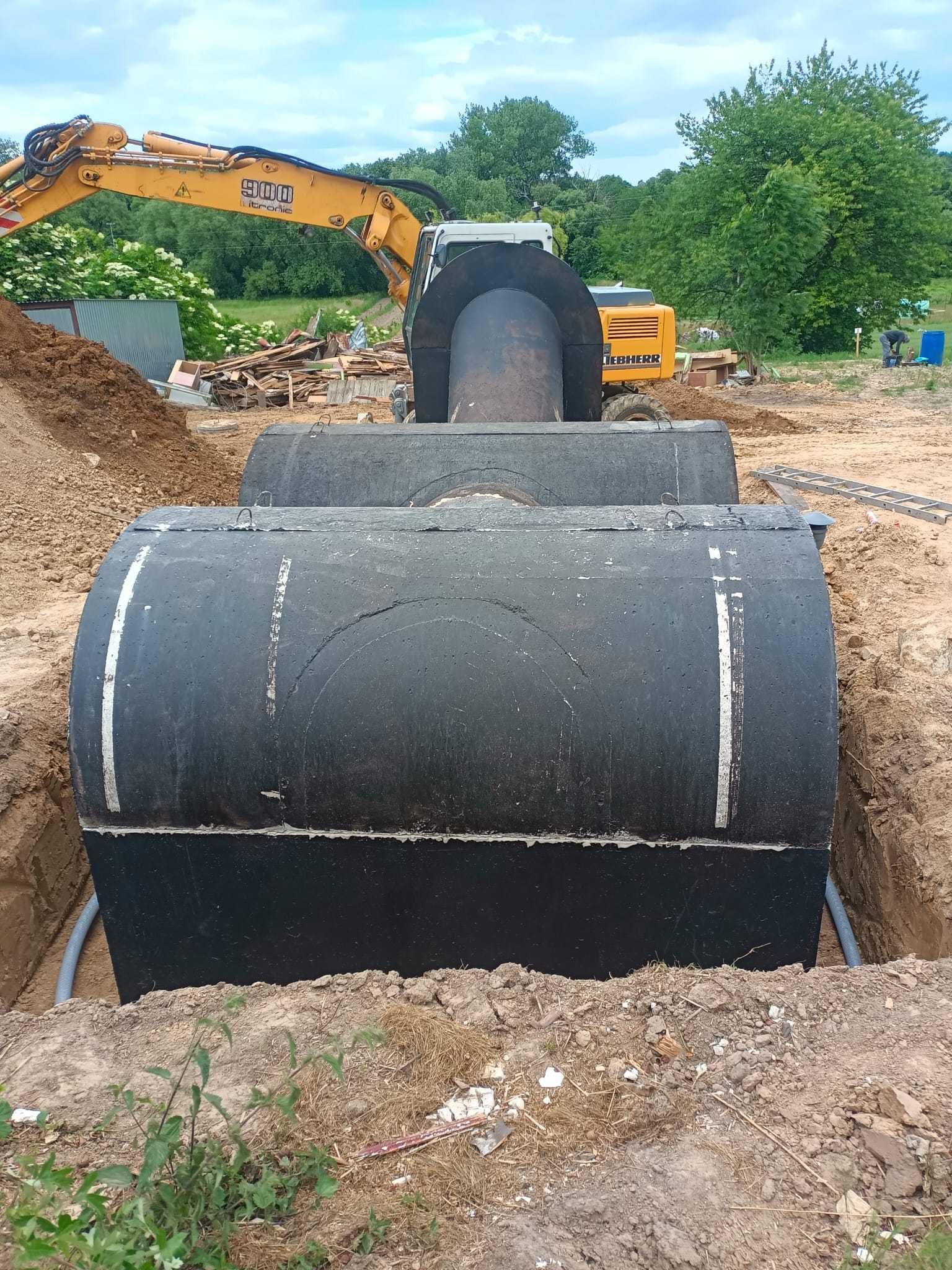 piwnica betonowa ogrodowa ziemianka 350 B30W8 schody tunel wentylacja