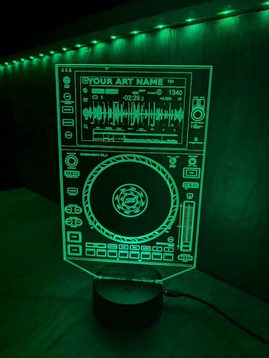 konsola Pioneer XDJ RX2 lampka na pilota prezent Twoje logo i ksywa