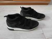 Adidasy sneakersy czarne bonprix 38 24,5cm