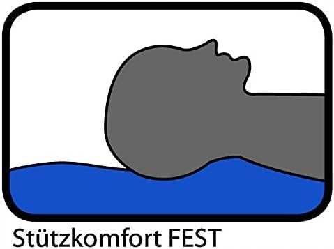 Poduszka do Spania 80 x 80 cm Böhmerwald 85% Pióra i 15% Puchu Biała
