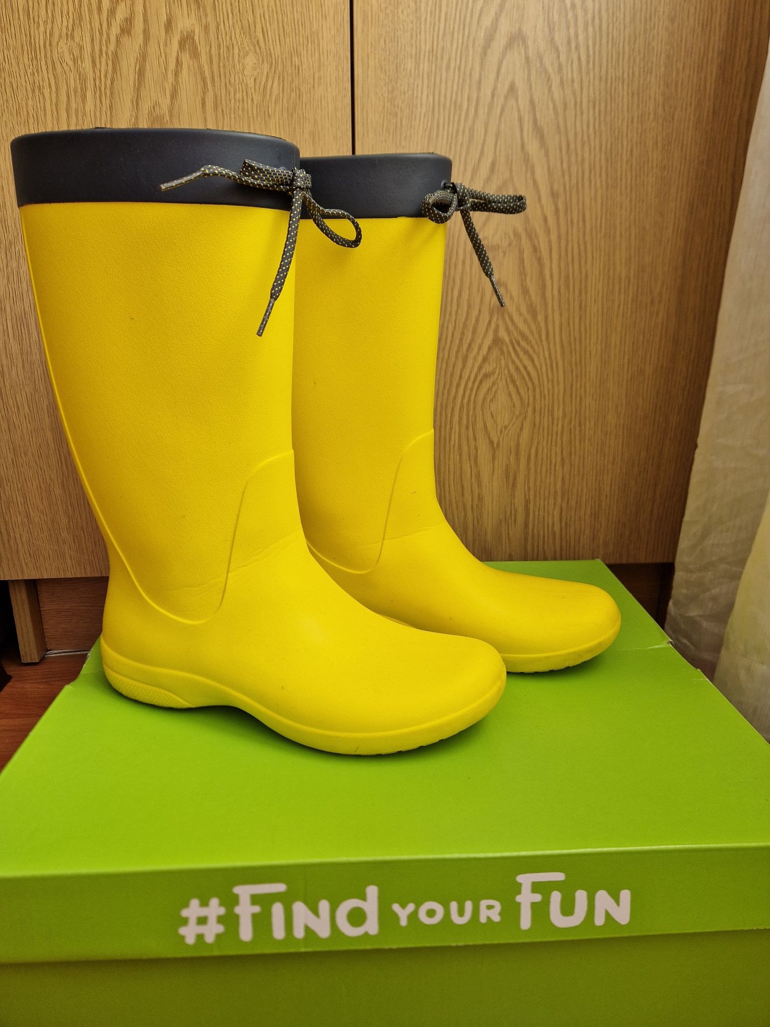 Crocs, сапоги женские, 25 см стелька