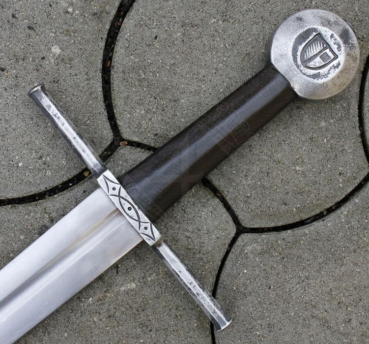 Miecz gotycki jednoręczny Gillis. klasa B