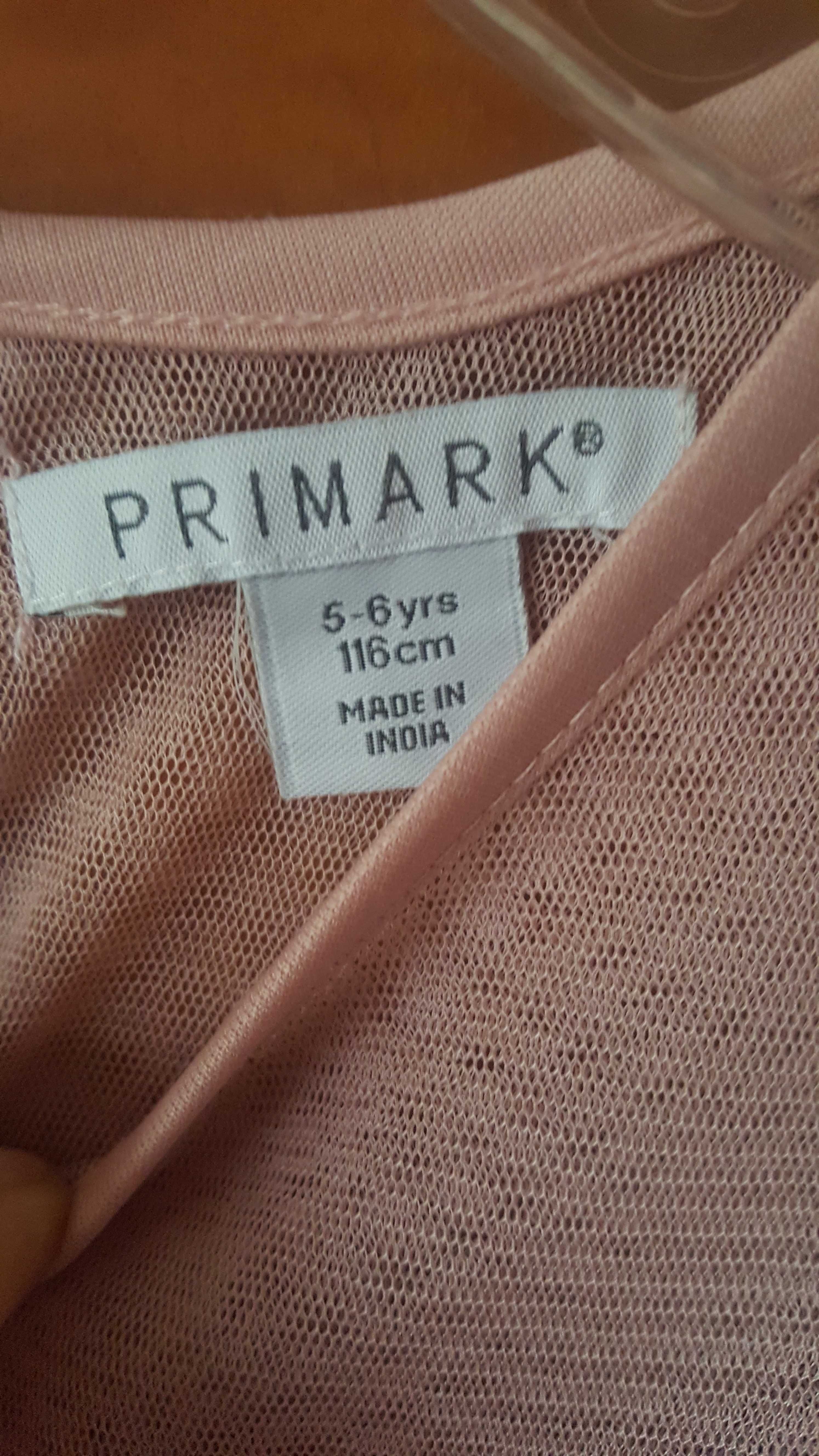 sukienka Primark cekinowa na 5-6 lat