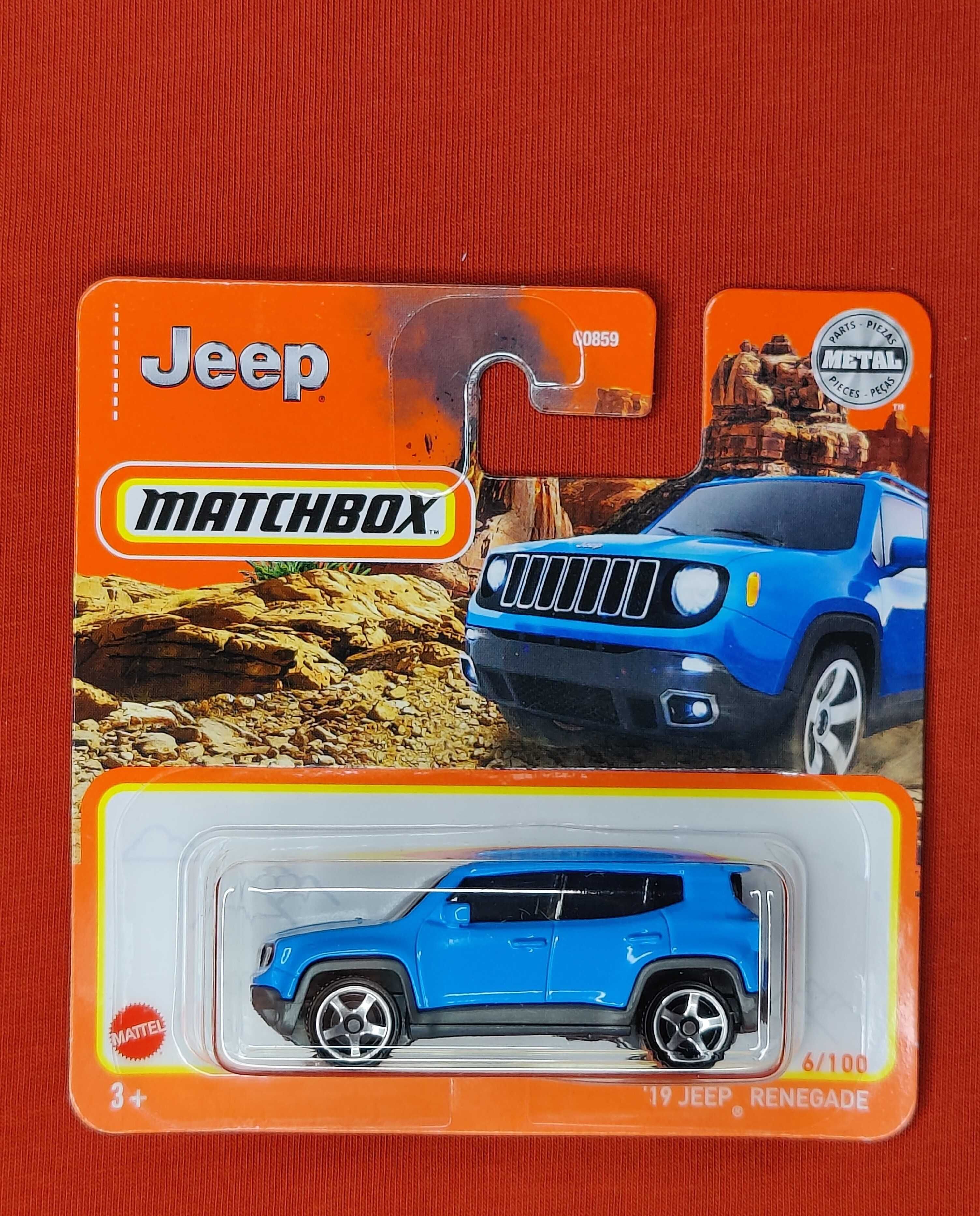 Matchbox 19 jeep renegade 6/100