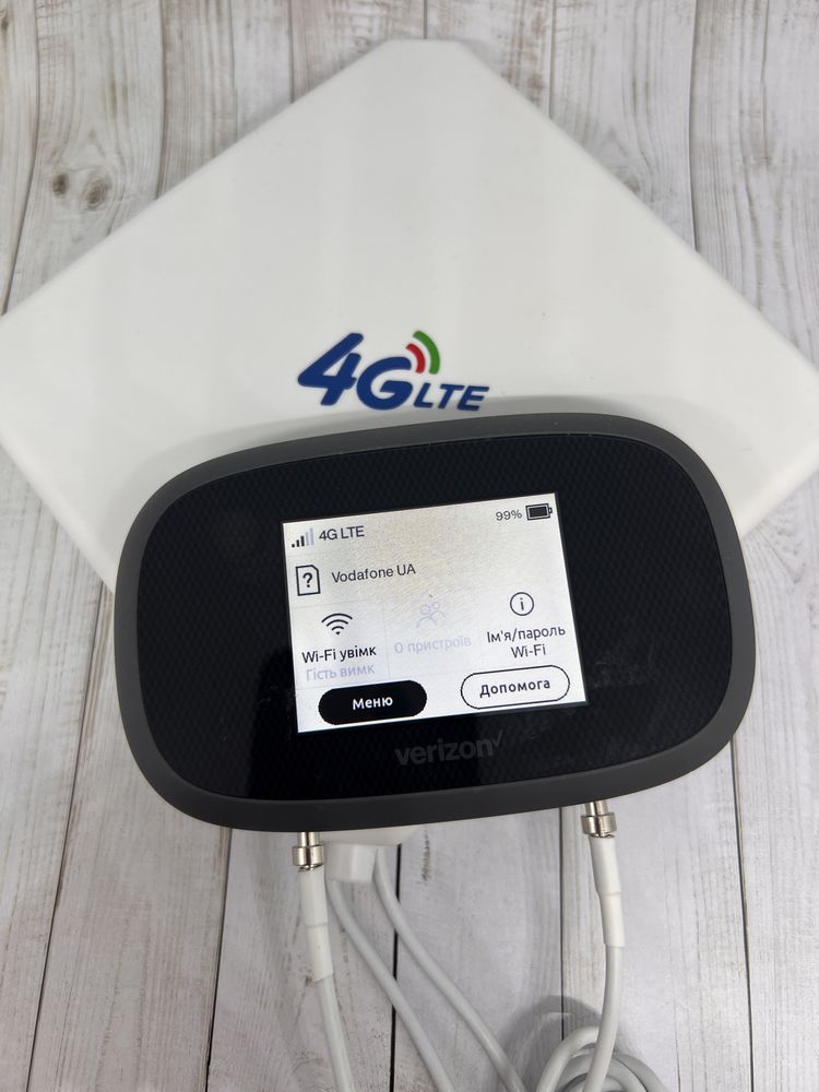 Антенна 4G LTE 35dBi для Ротуера Novatel Mifi 8000L/8800L TS9