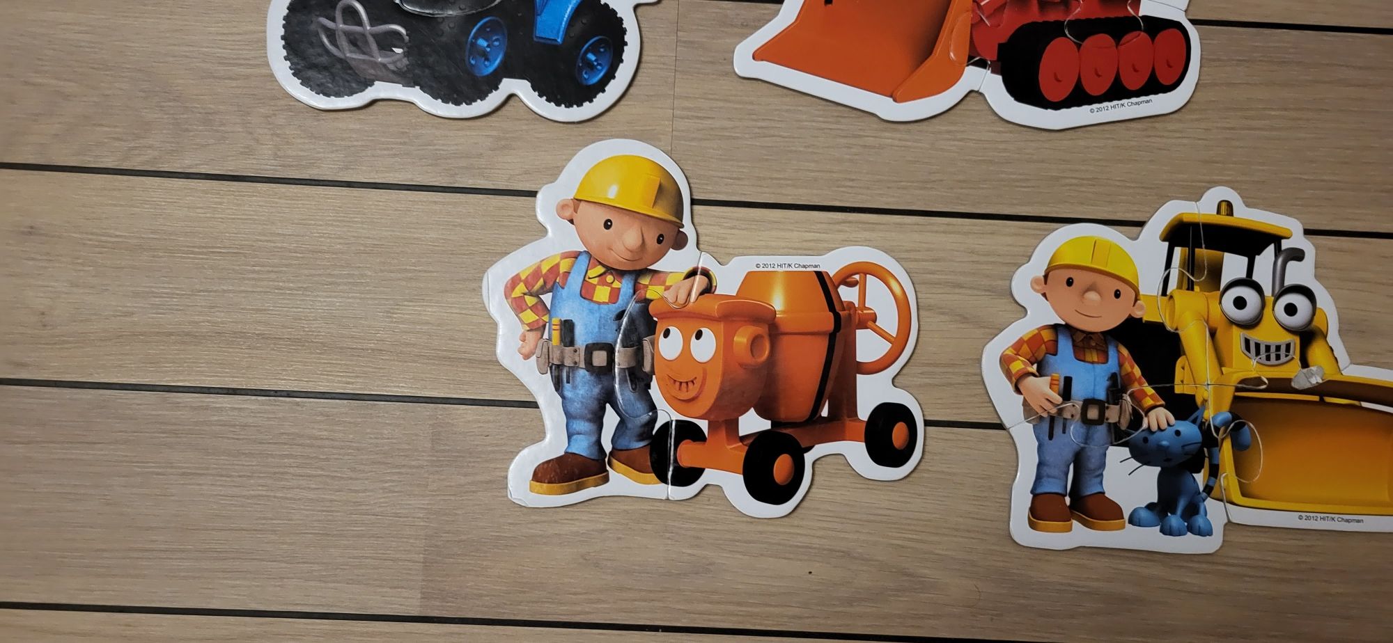 Puzzle Baby. Bob i jego maszyny. Bob the Builder. 2+ Trefl