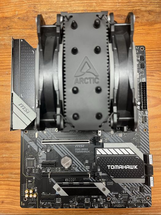 Bundle board msi b550 + processador 5600x