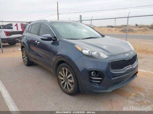 Разборка Kia Sportage IV Капот двери бампера перед зад фары Разборка