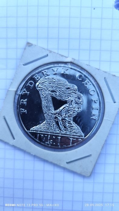 100 000 złotych - Fryderyk CHOPIN