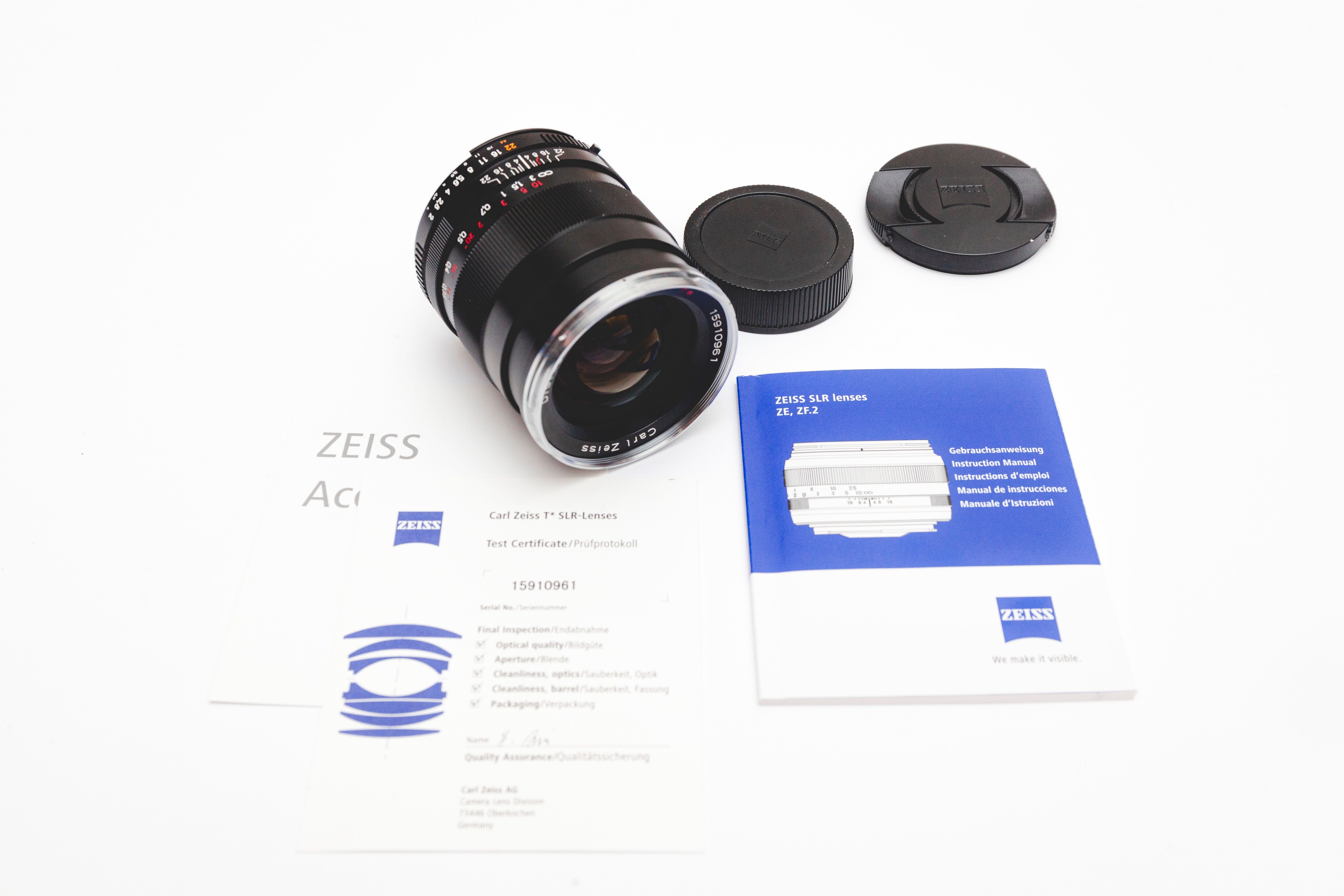 Obiektyw Carl Zeiss Distagon T* 35 mm f/2 ZF2 Nikon