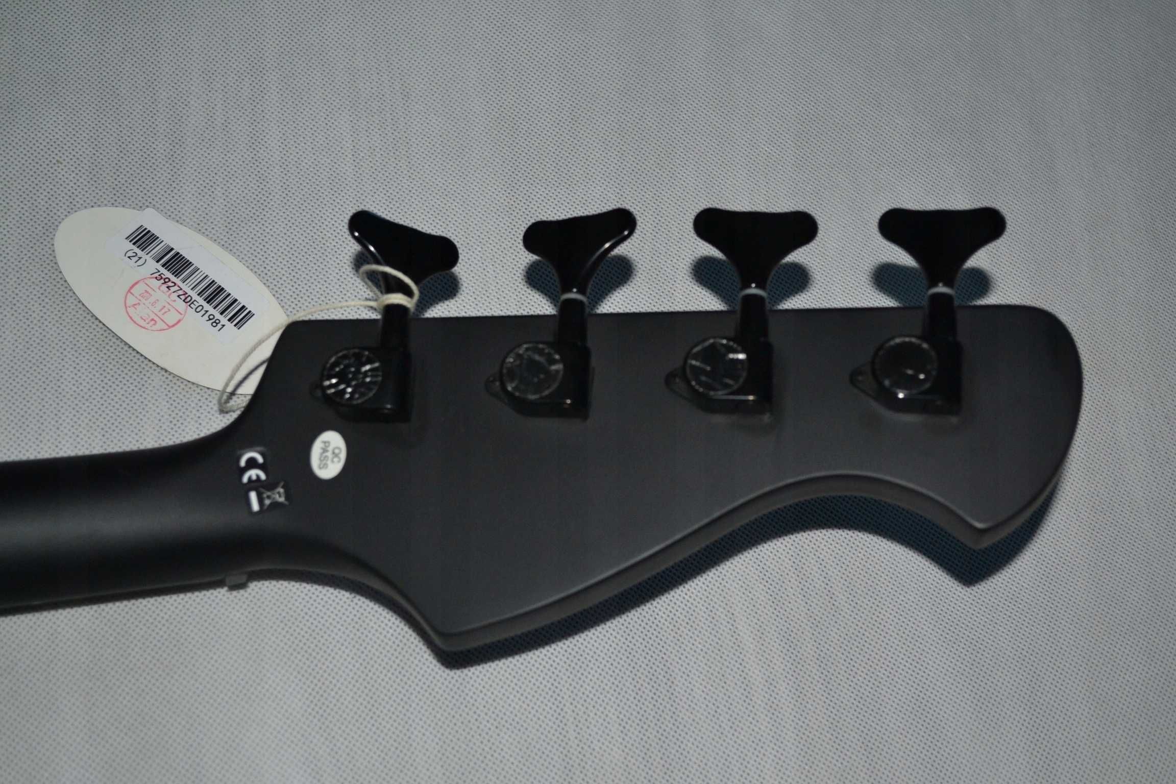 Harley Benton TB-70 SBK nowa gitara basowa THUNDERBIRD- wyregulowany!