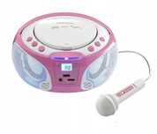 Radioodtwarzacz CD Lenco SCD-650 USB FM AUX Mikrofon Karaoke