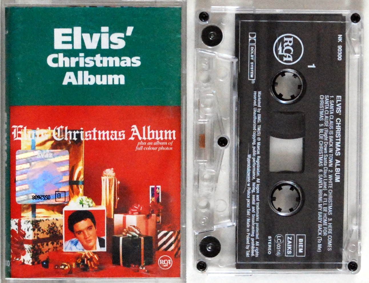 Elvis Presley - Elvis' Christmas Album (kaseta) BDB