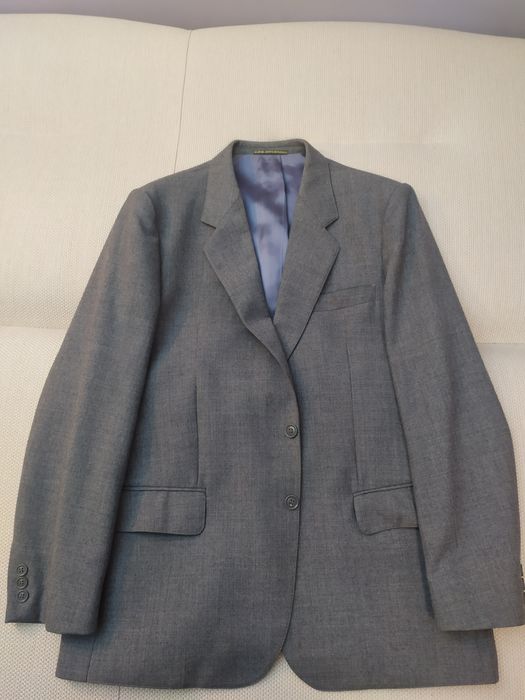 Garnitur męski szary