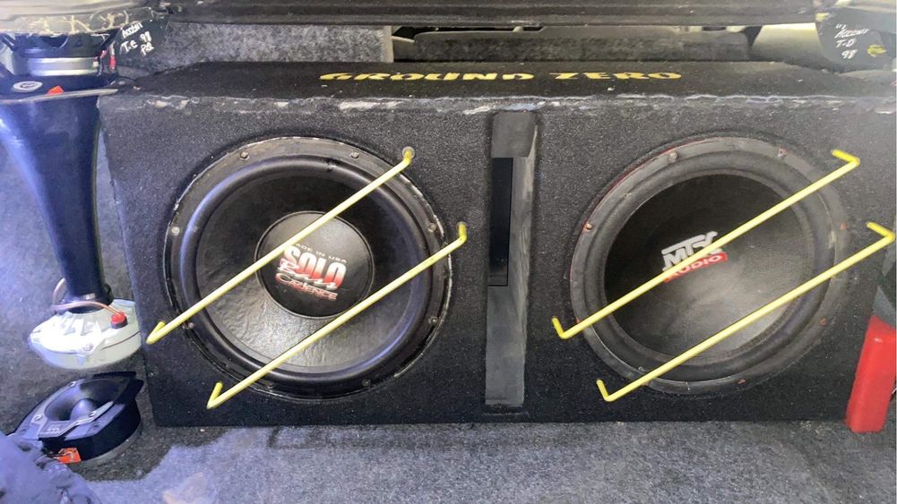 Subwoofer Sistema de som auto