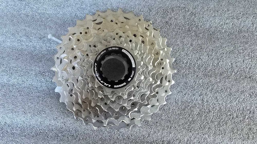 Нові 12 швидкісні шосейні касети Shimano Dura Ace\Ultegra\105