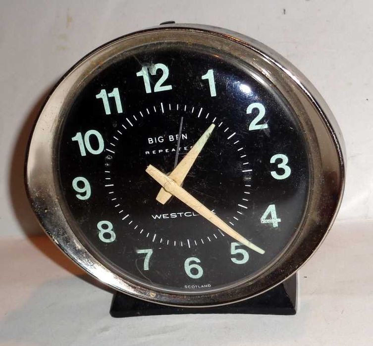 Big Ben WESTCLOX Made in Scotland - stary budzik-niesprawny.