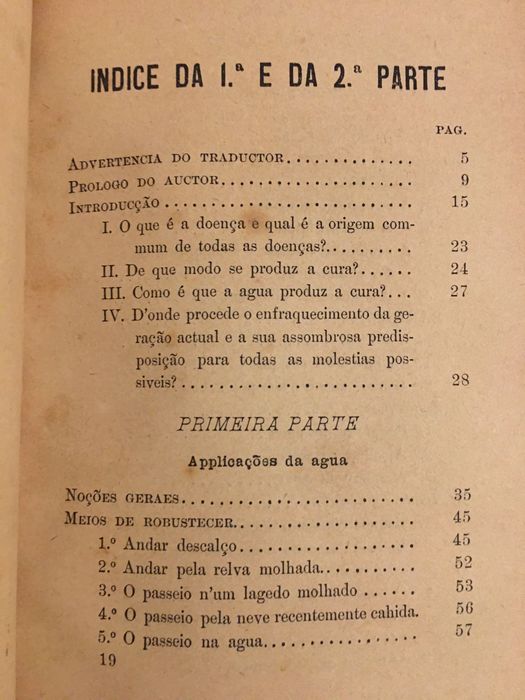 Tratamento Pela Agua ou Hygiene e Medicação (1893)