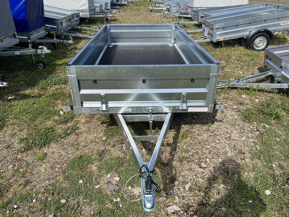 Przyczepa dwuosiowa 253x129 NEPTUN przyczepka spawana DMC750 dostawa