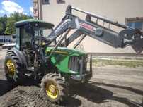 john deere 5080gf sadowniczy oryginalny z ładowaczem stoll