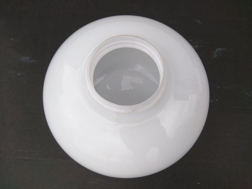 Klosz lampy kinkietu biały mleczny 21 cm