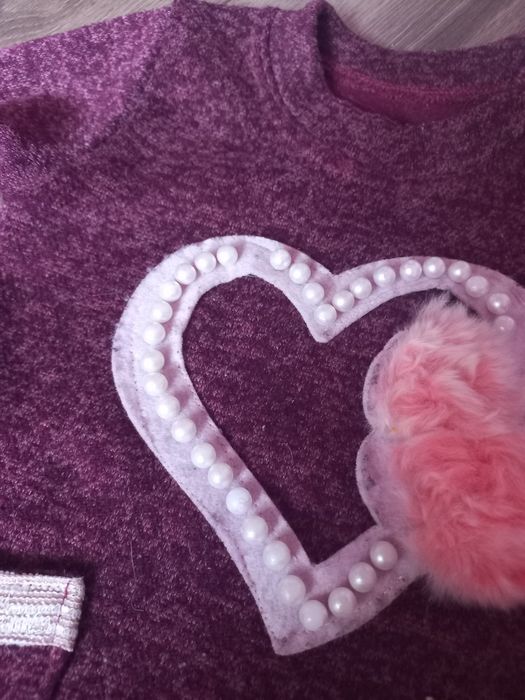 Плаття тепле на дівчинку