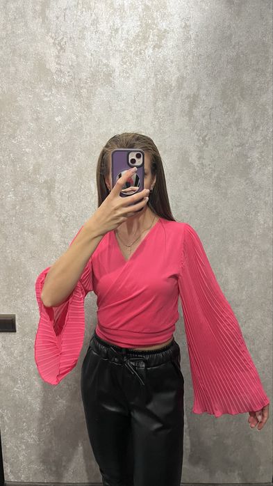 Блуза жіноча рожева, розмір S