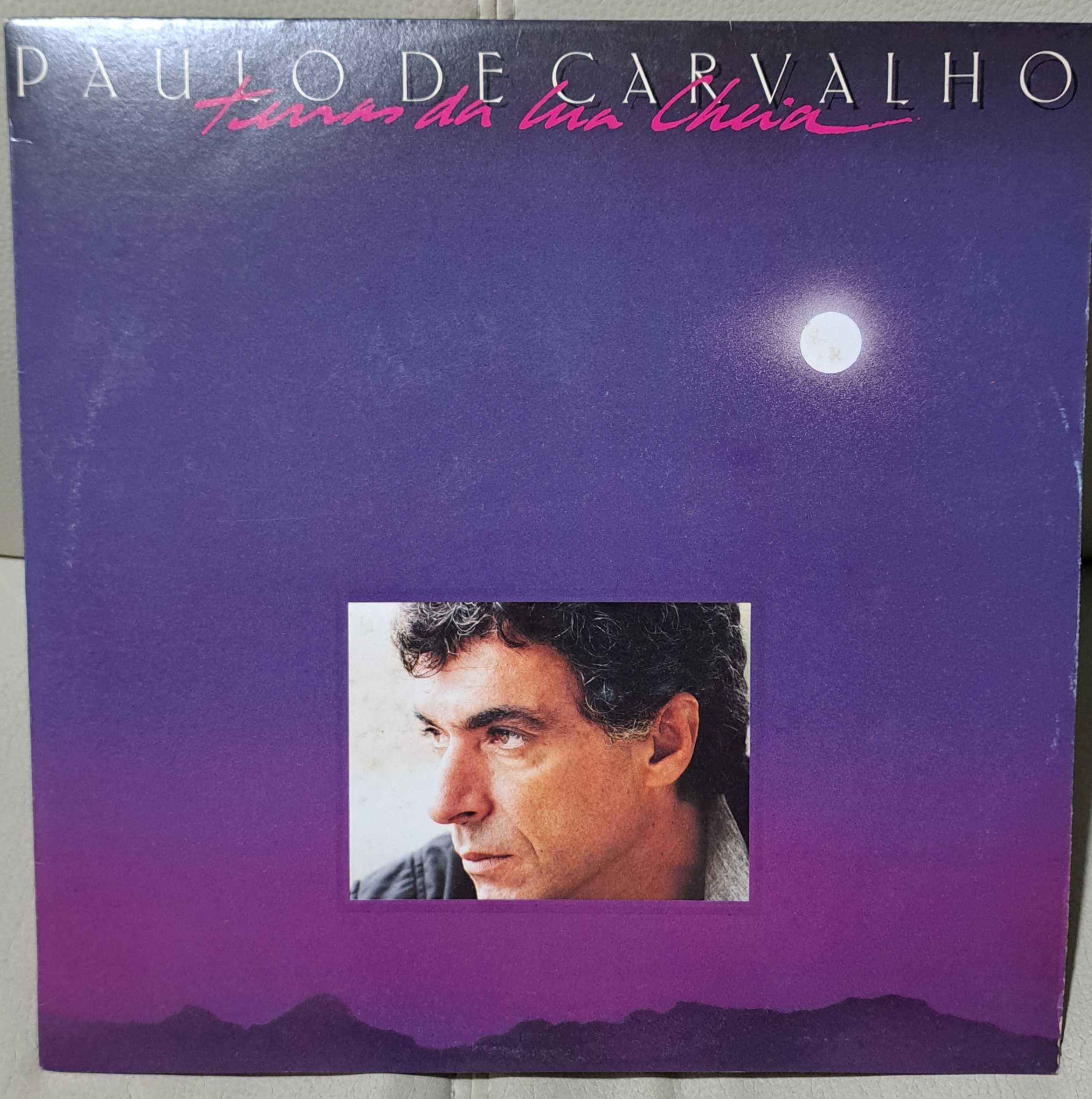 Disco vinil de Paulo de Carvalho - Terras da Lua Cheia