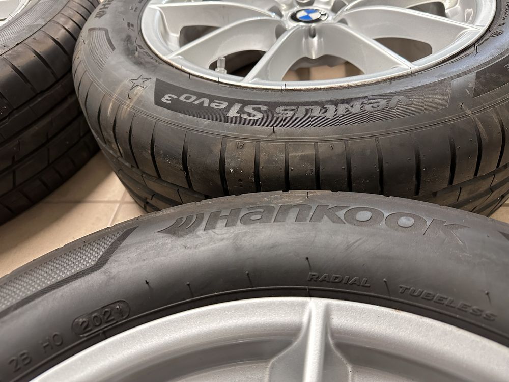 Felgi koła BMW 5x112 OE IS27 7,5x17 Hankook Ventus S1 evo3 225/55/17