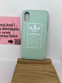 Etui Adidas Moulded Canvas Case iPhone X/XS - zielony