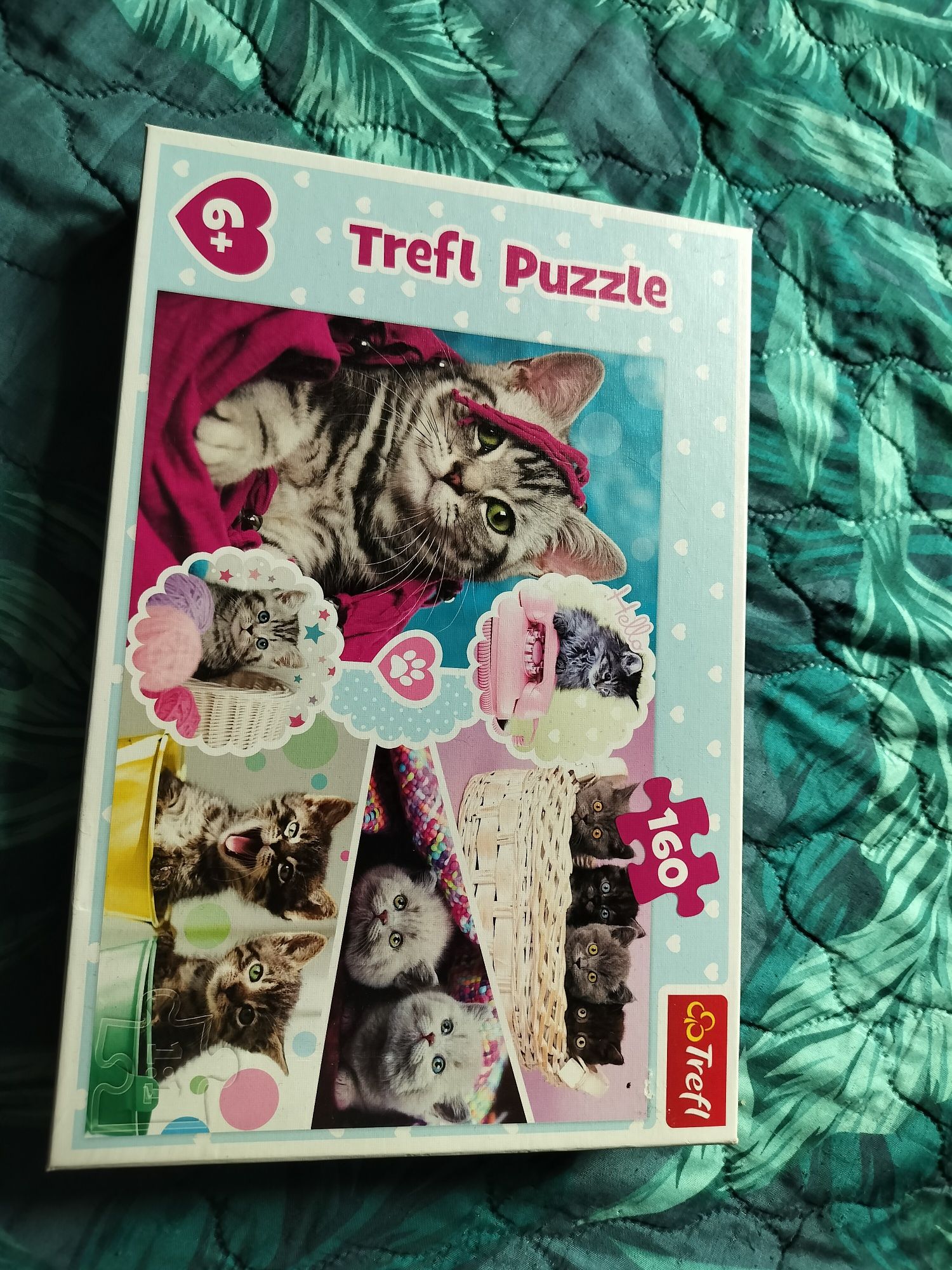 Puzzle dla dzieci kotki
