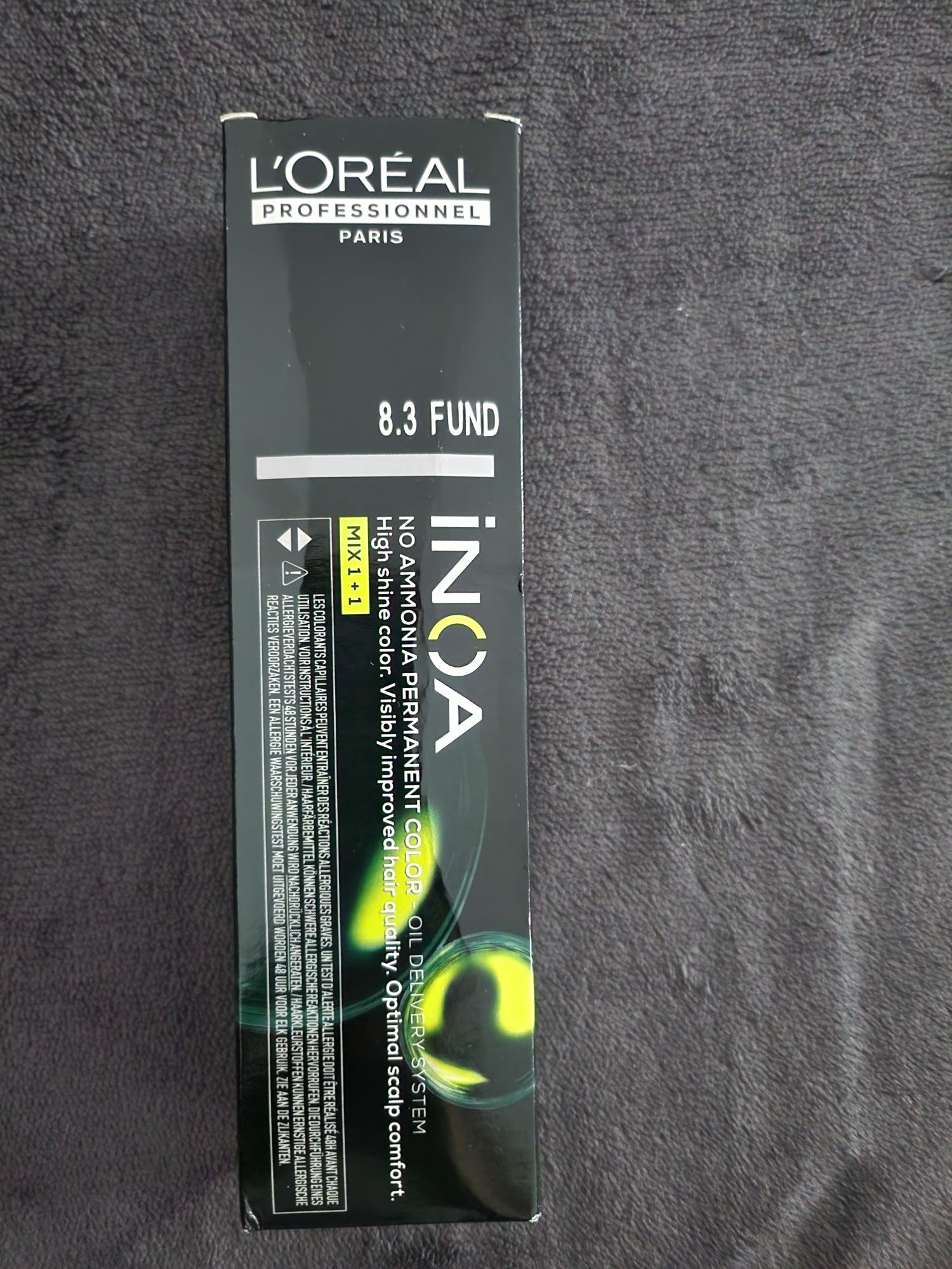 Loreal Inoa nowa farba bez amoniaku  8.3 60g
Nowa farba INOA po