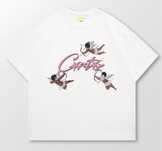 Мужские футбокли Carteiz Logo унисекс черные белые кортеиз кортез