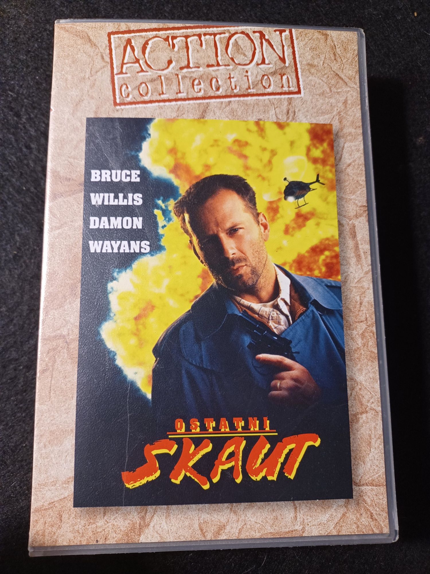 Ostatni Skaut Bruce Willis Oryginalna kaseta VHS