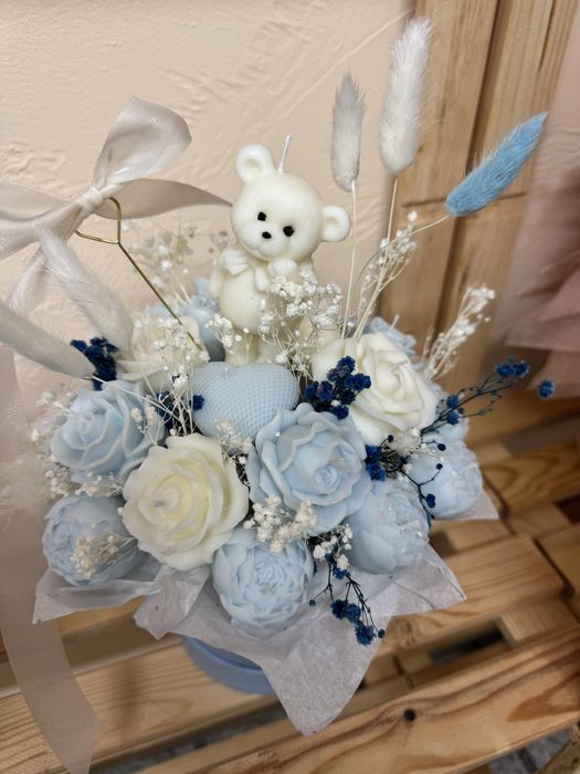 Stroik sojowy. Flowe box