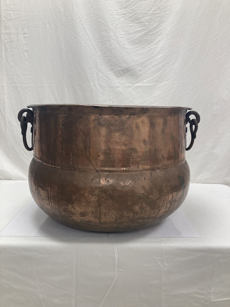 Pote grande de cobre com asas (Promoção)