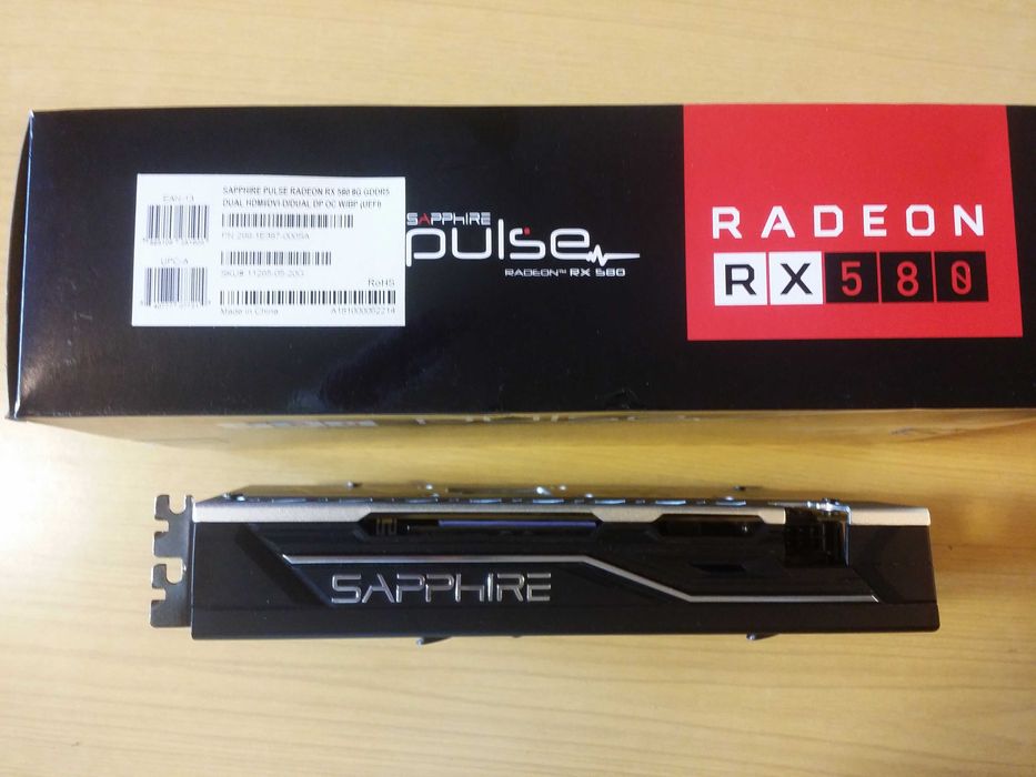 Sapphire Pulse RX 580 8GB GDDR5 Okazja, po profesjonalnym serwisie !
