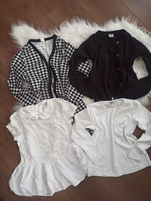 Ciuchy dla dziewczynki 122/128