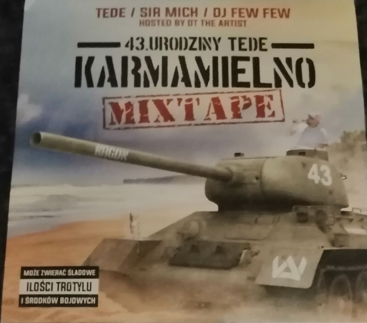 Tede Sir.Mich Dj.Few - Karmamielno mixtape 42ur.Tede CD UNIKAT nowa