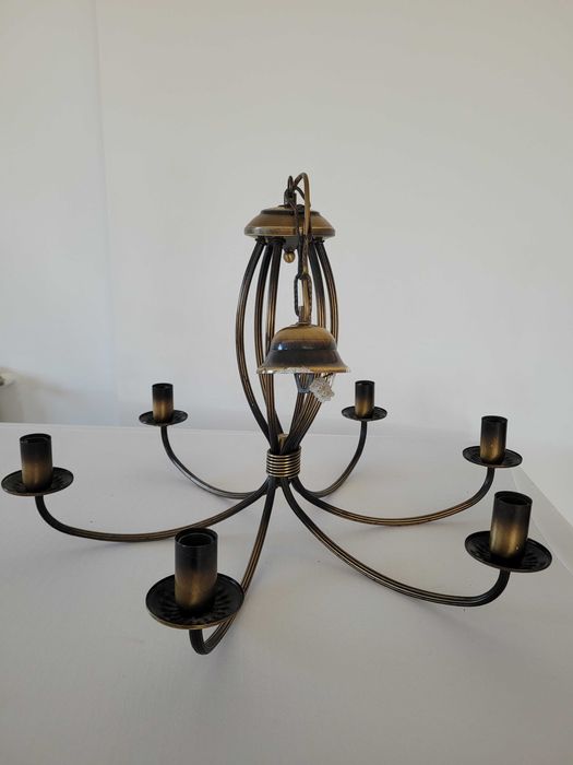 Żyrandol sześcioramienny (dostępne 10 szt)