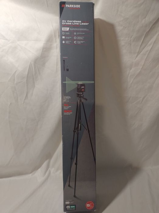 Akumulatorowy Laser Krzyżowy 360 Parkside Performance