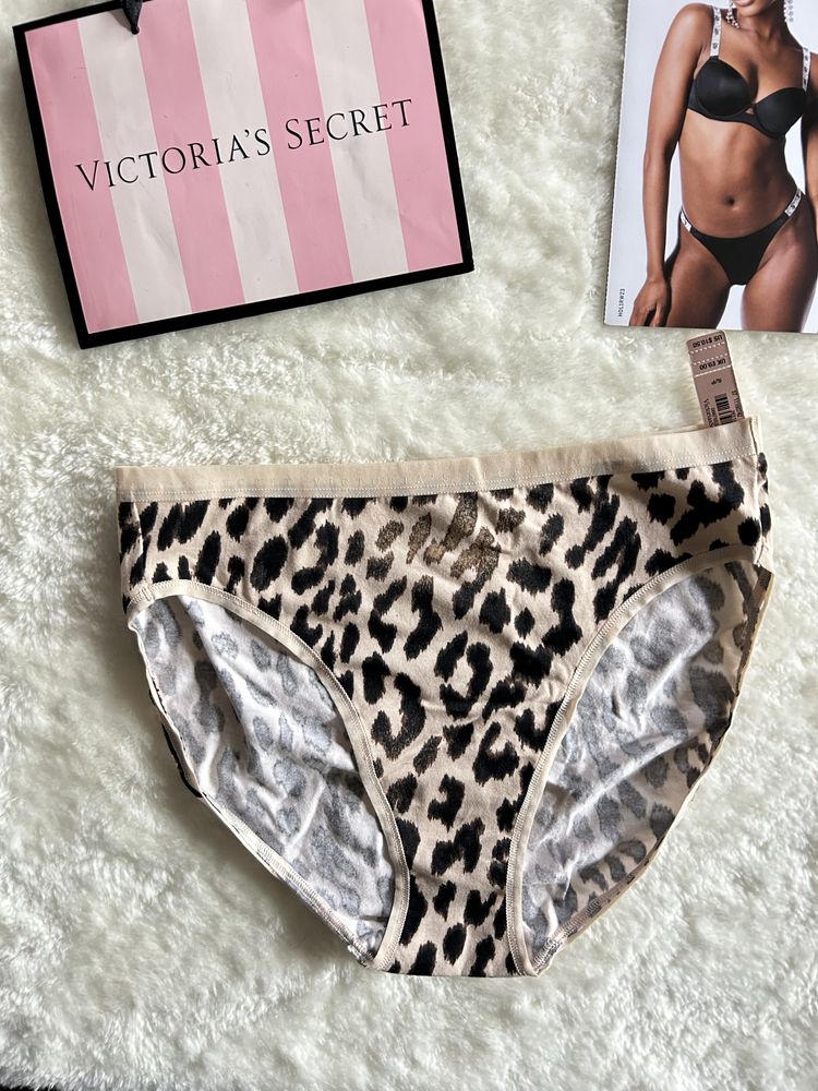 Victoria’s Secret nowe majtki figi S panterka oryginalne logo metka