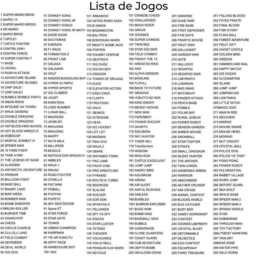 Consola Retro Portátil 400 jogos NOVO