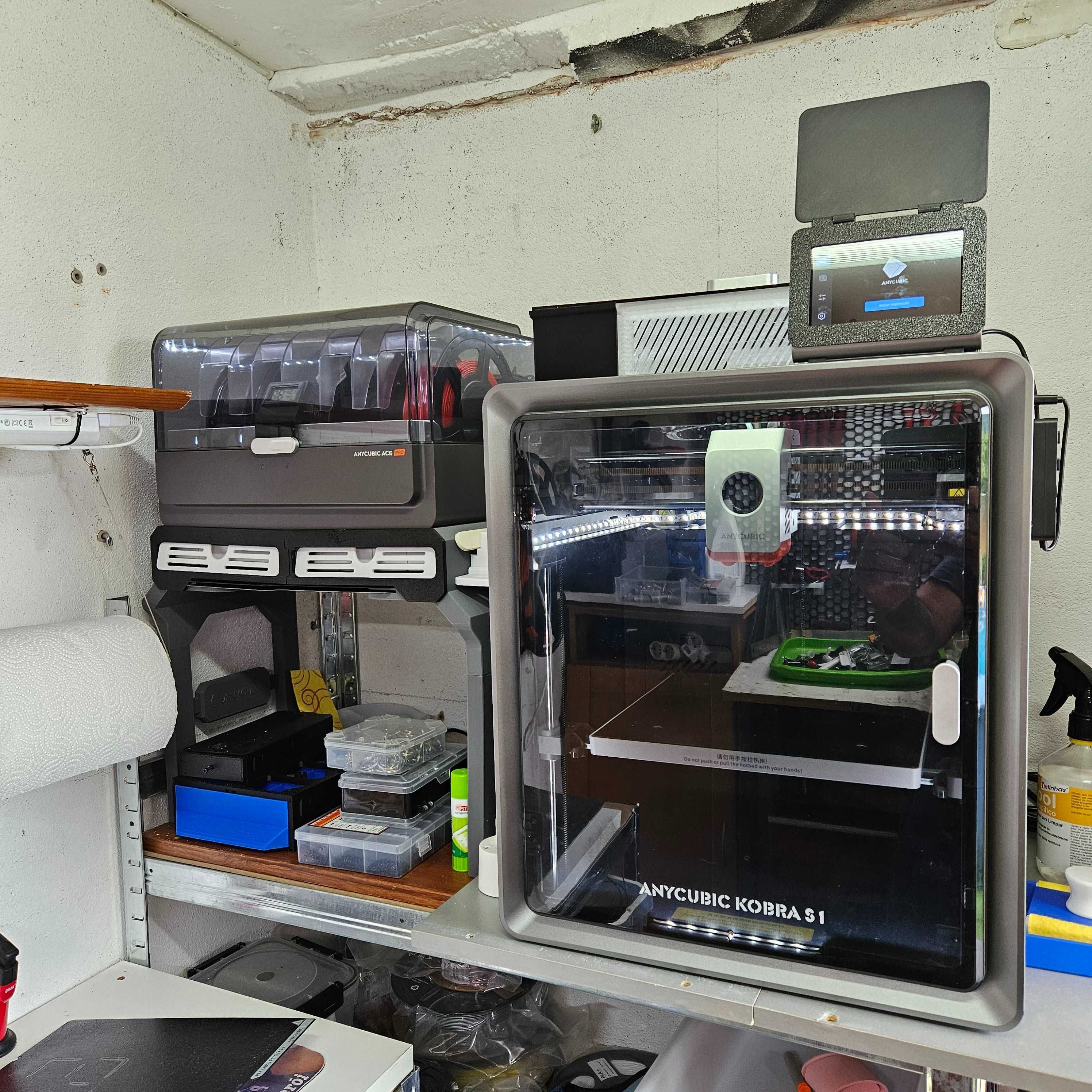 Vendo Impressora 3D ANYCUBIC Kobra S1 Combo