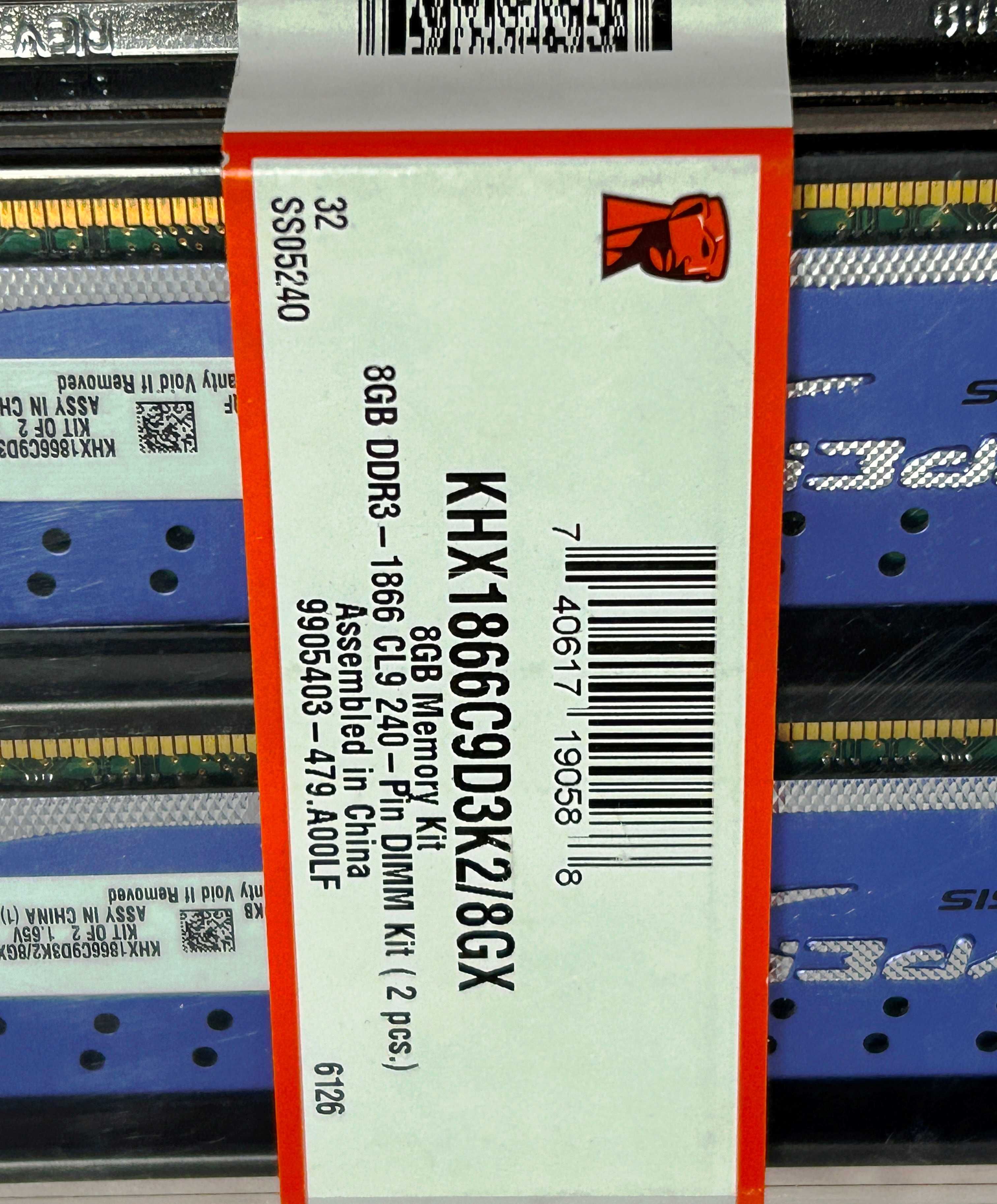 Pamięć DDR3 8 GB Kingston Hyper