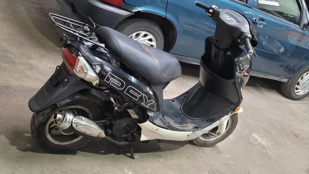 Skuter RexMoto REX 4T 49cm na części lub do naprawy LUBIN transport