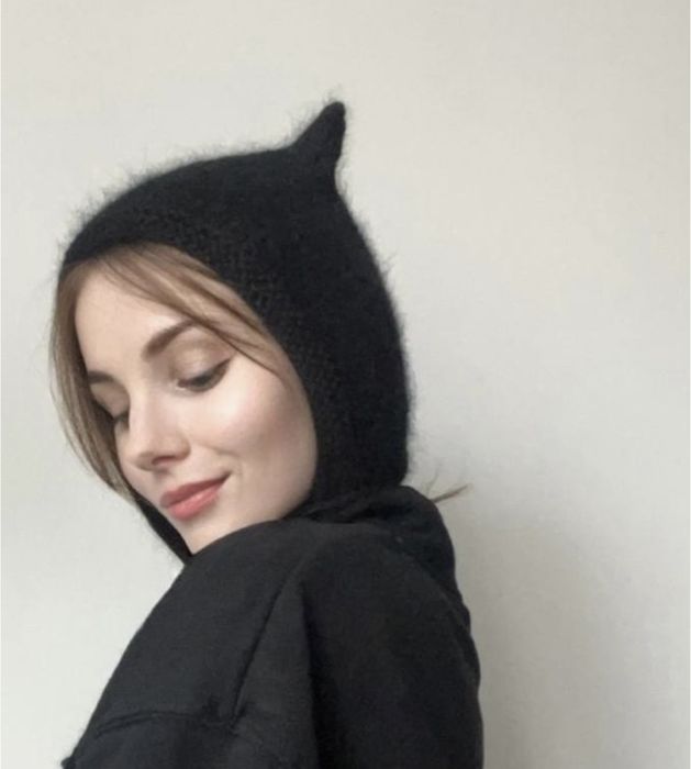 Котошапка, шапка, чепчик пух норки