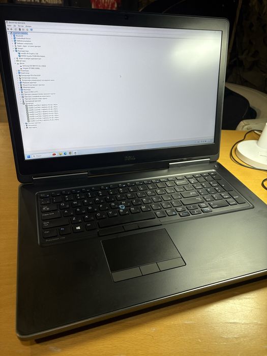 Ноутбук 17.3”, video 8gb, ram 16, i7-6820HQ 4/8 ядер, ssd 256